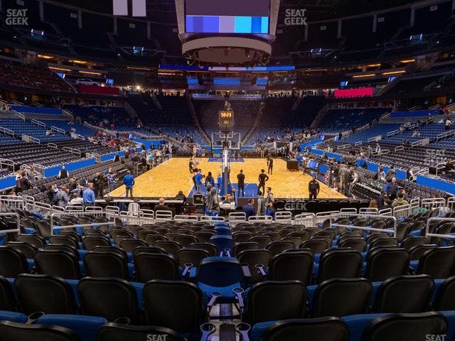 Kia Center - Section 110 Seat View