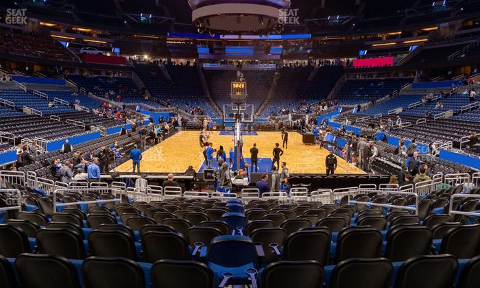 Kia Center - Section 110 Seat View