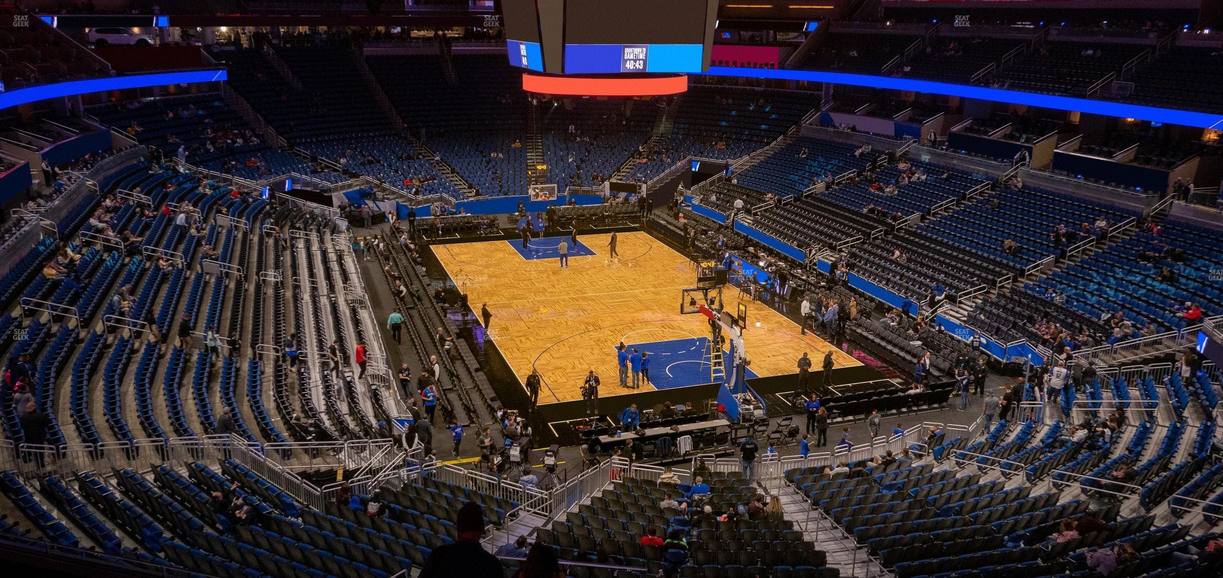Kia Center - Section 111 A Seat View