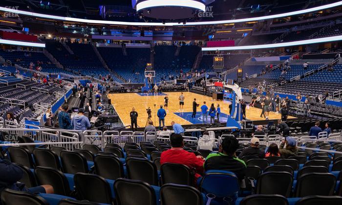 Kia Center - Section 111 Seat View