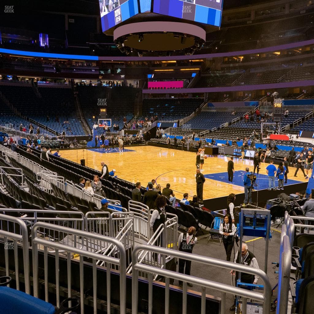 Kia Center - Section 112 Seat View