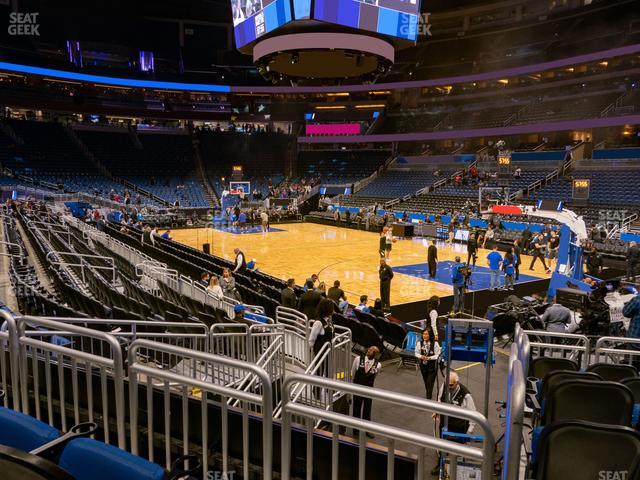 Kia Center - Section 112 Seat View