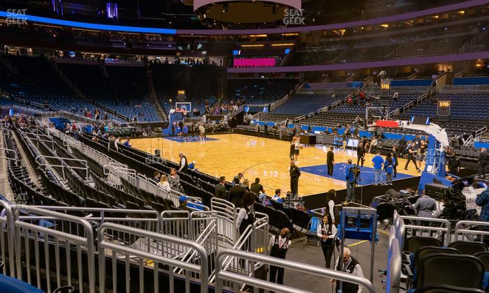 Kia Center - Section 112 Seat View