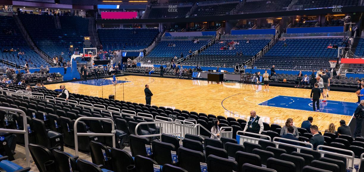 Kia Center - Section 113 Seat View