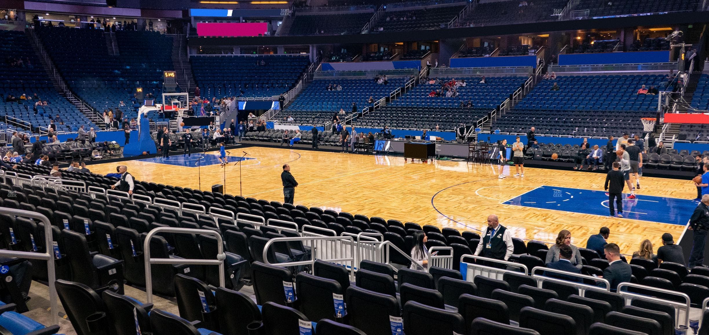 Kia Center - Section 113 Seat View