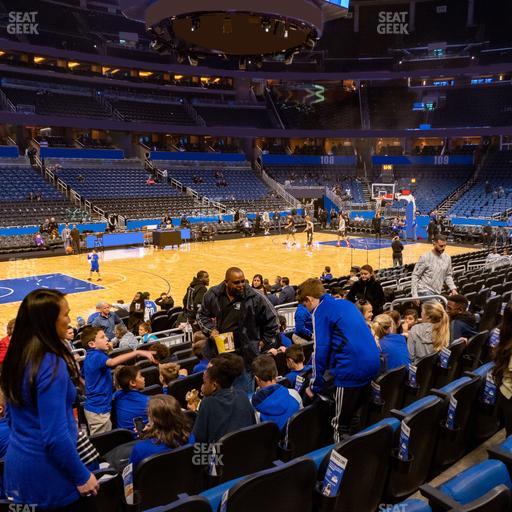 Kia Center - Section 116 Seat View