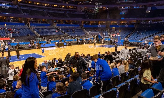 Kia Center - Section 116 Seat View