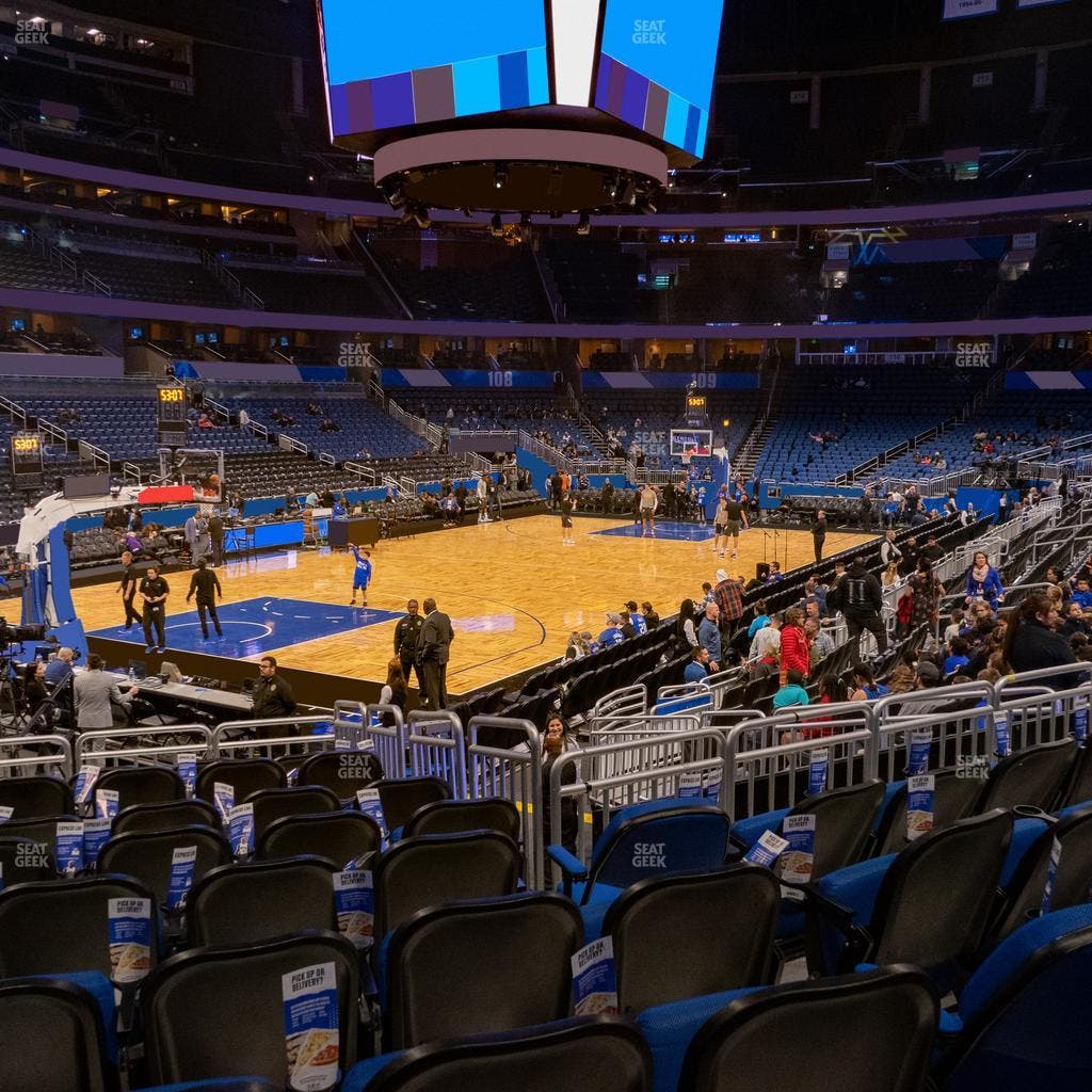 Kia Center - Section 117 Seat View