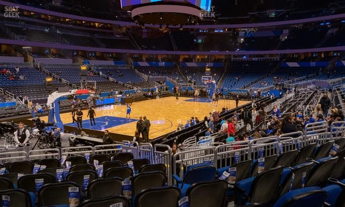 Kia Center - Section 117 Seat View