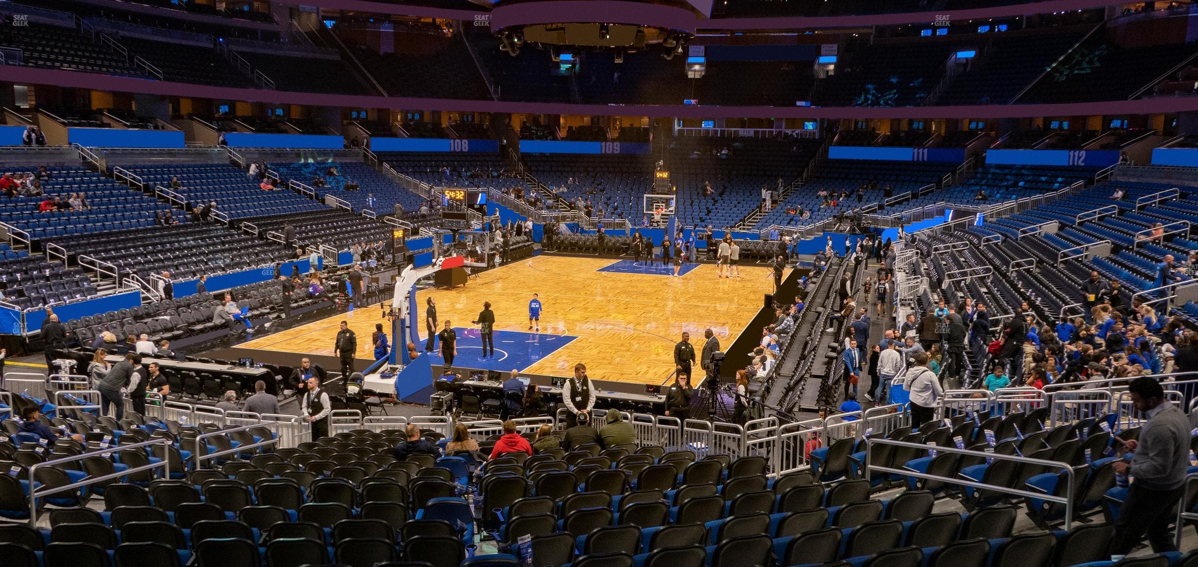 Kia Center - Section 118 Seat View