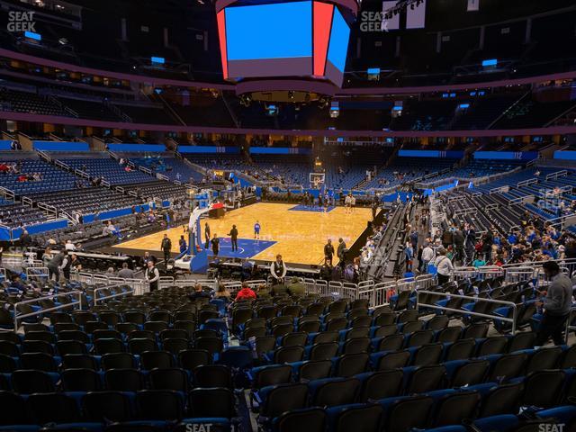Kia Center - Section 118 Seat View