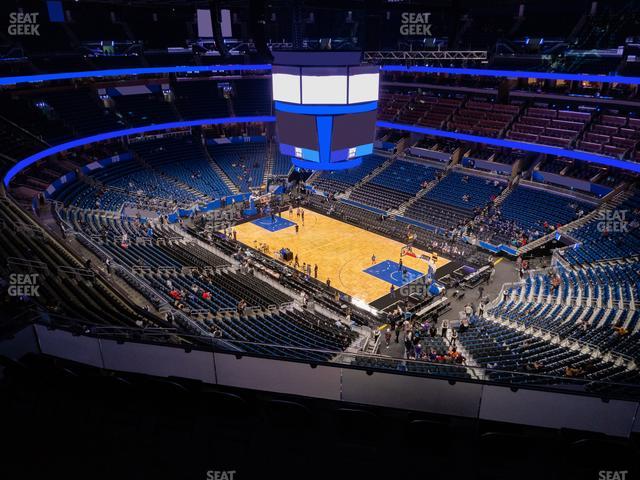 Kia Center - Section 205 Seat View
