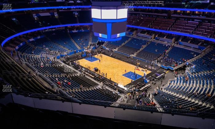 Kia Center - Section 205 Seat View