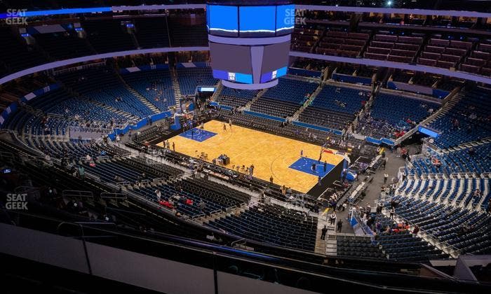 Kia Center - Section 206 Seat View