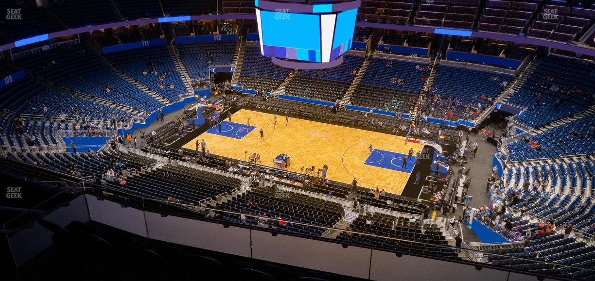 Kia Center - Section 207 Seat View