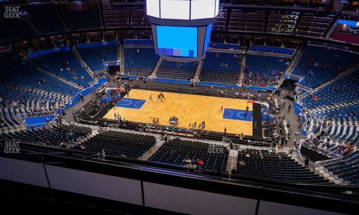 Kia Center - Section 208 Seat View