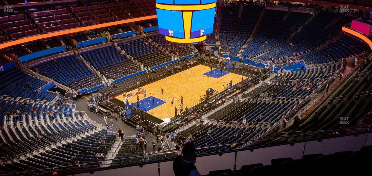 Kia Center - Section 213 Seat View