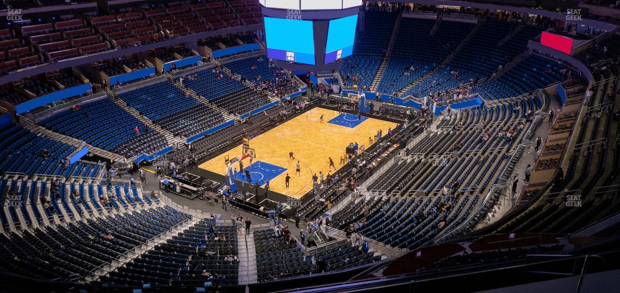 Kia Center - Section 214 Seat View