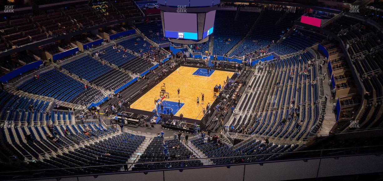 Kia Center - Section 215 Seat View