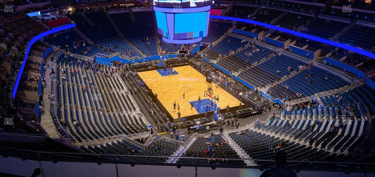 Kia Center - Section 219 Seat View