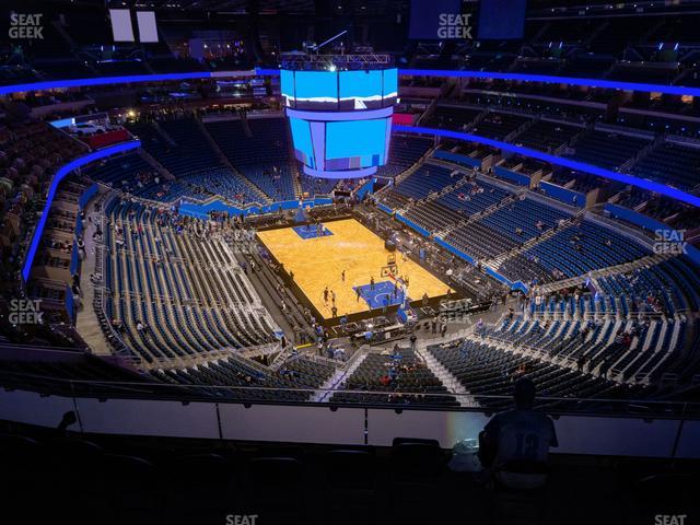 Kia Center - Section 219 Seat View