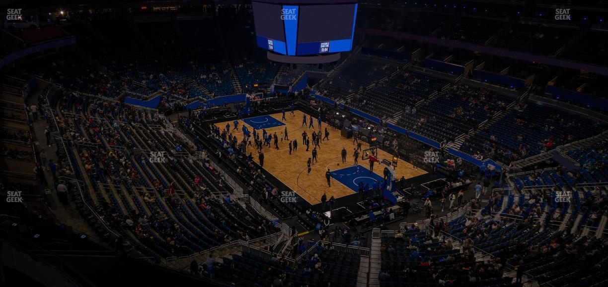 Kia Center - Section 220 Seat View