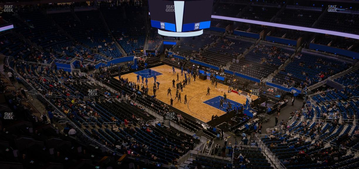 Kia Center - Section 221 Seat View