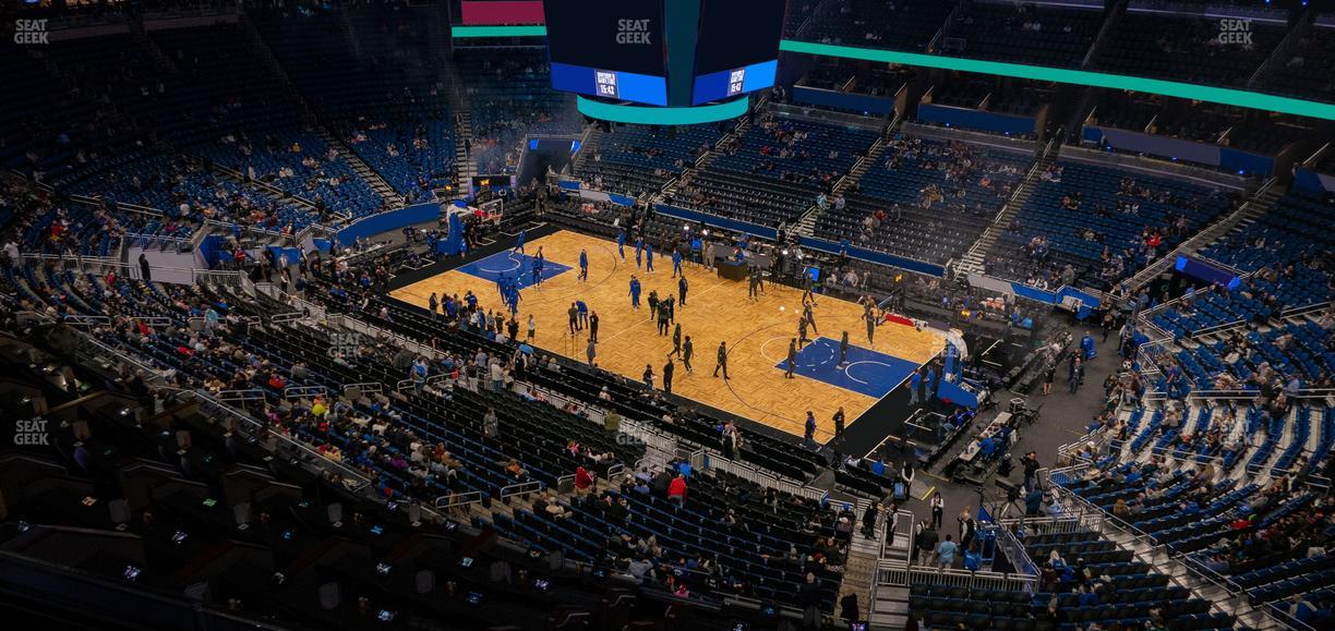 Kia Center - Section 222 Seat View