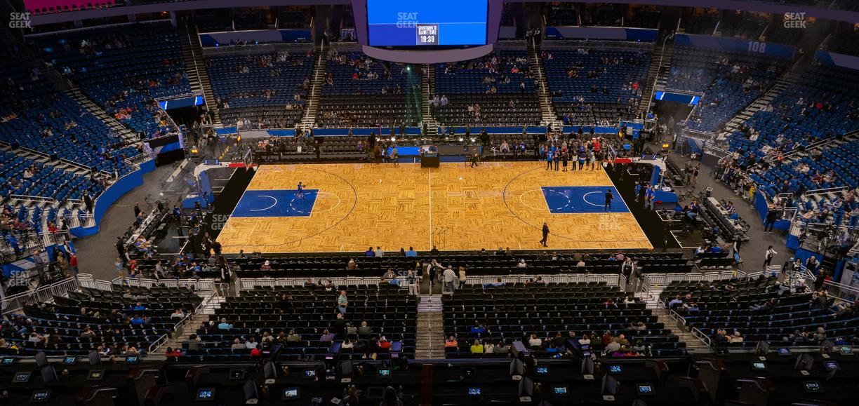 Kia Center - Section 225 Seat View