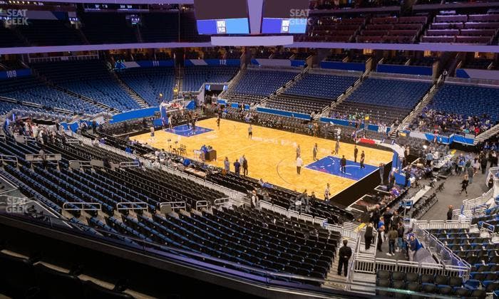 Kia Center - Section Club A Seat View