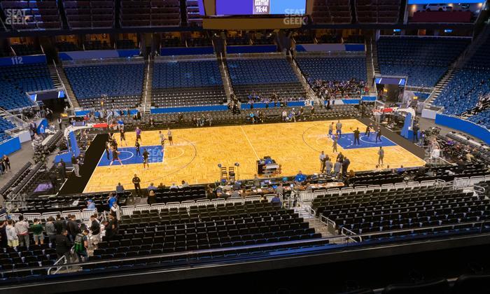 Kia Center - Section Club D Seat View