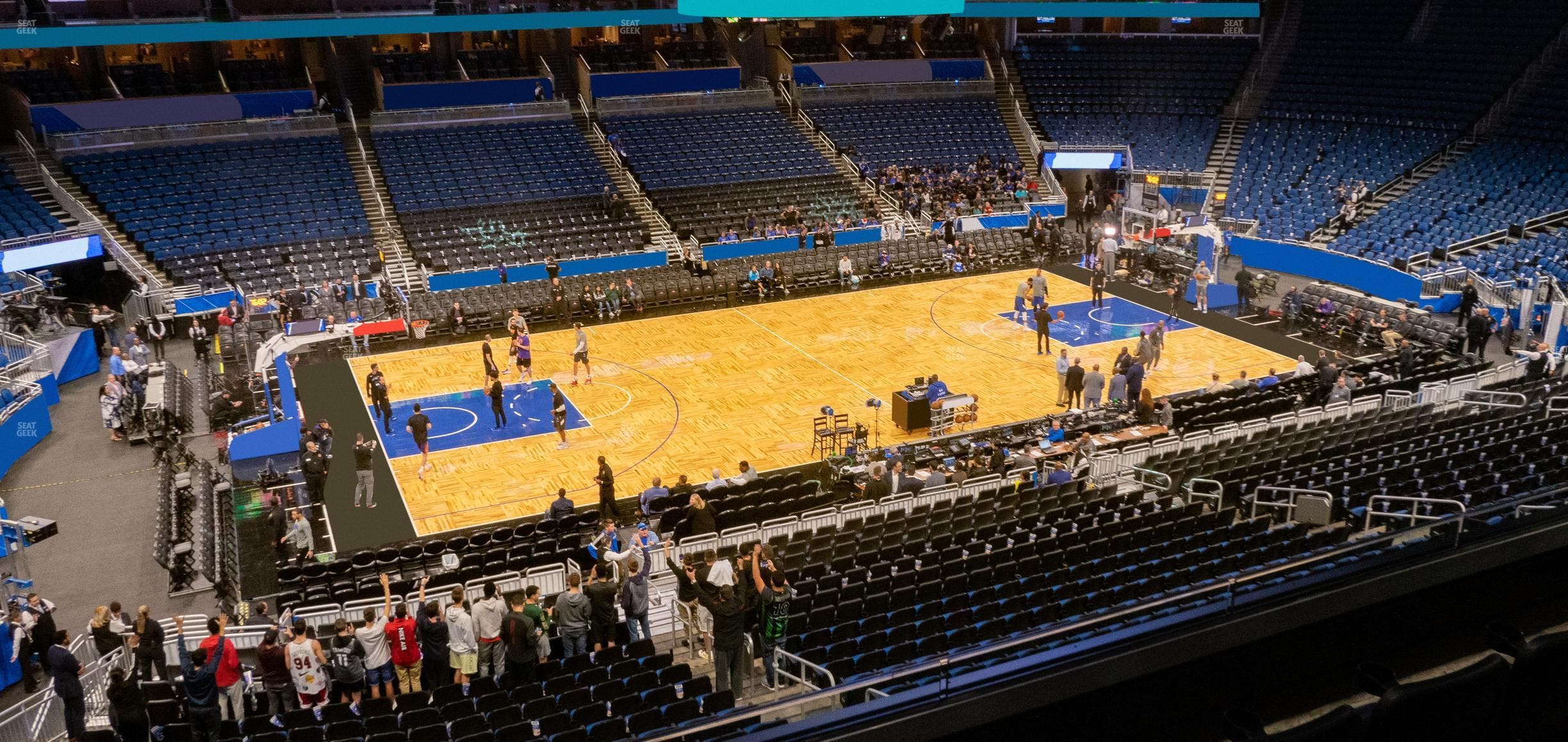 Kia Center - Section Club E Seat View