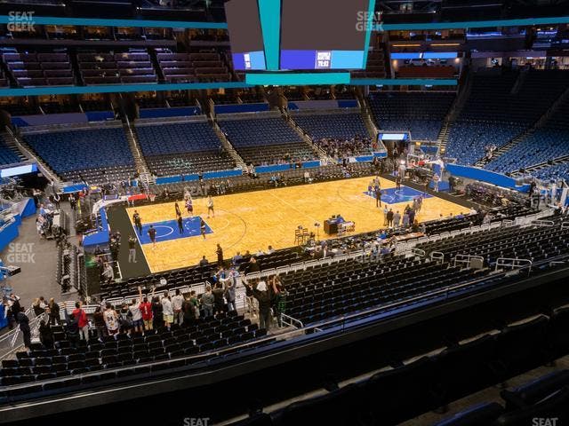 Kia Center - Section Club E Seat View