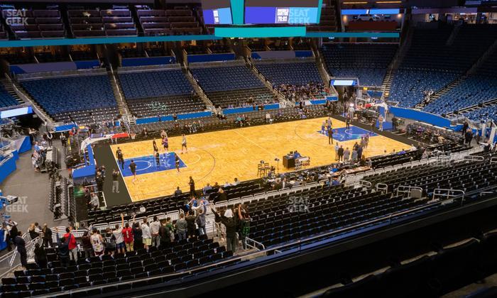 Kia Center - Section Club E Seat View