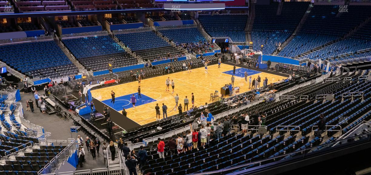 Kia Center - Section Club F Seat View
