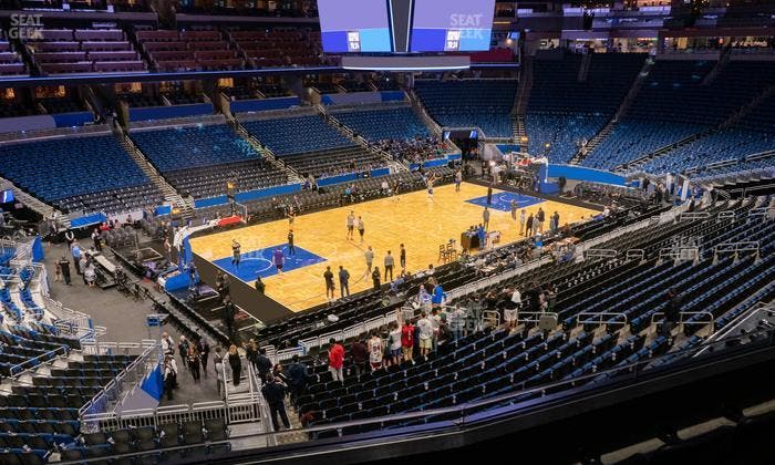 Kia Center - Section Club F Seat View