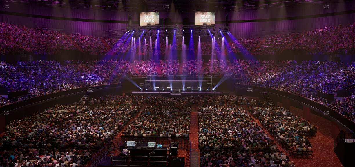 Kia Forum - Section 101 Wc Seat View