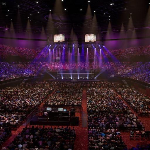 Kia Forum - Section 101 Wc Seat View