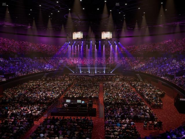 Kia Forum - Section 101 Wc Seat View