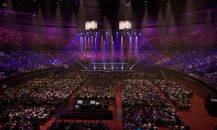 Kia Forum - Section 101 Wc Seat View