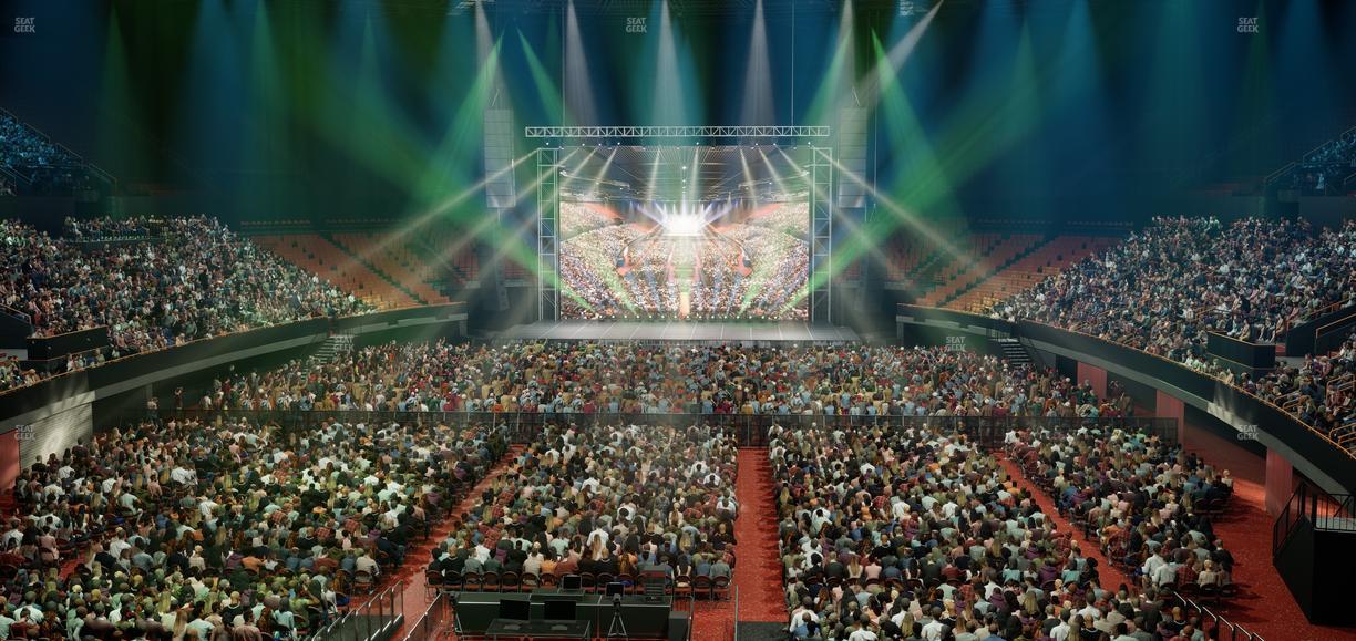 Kia Forum - Section 101 Wc Seat View