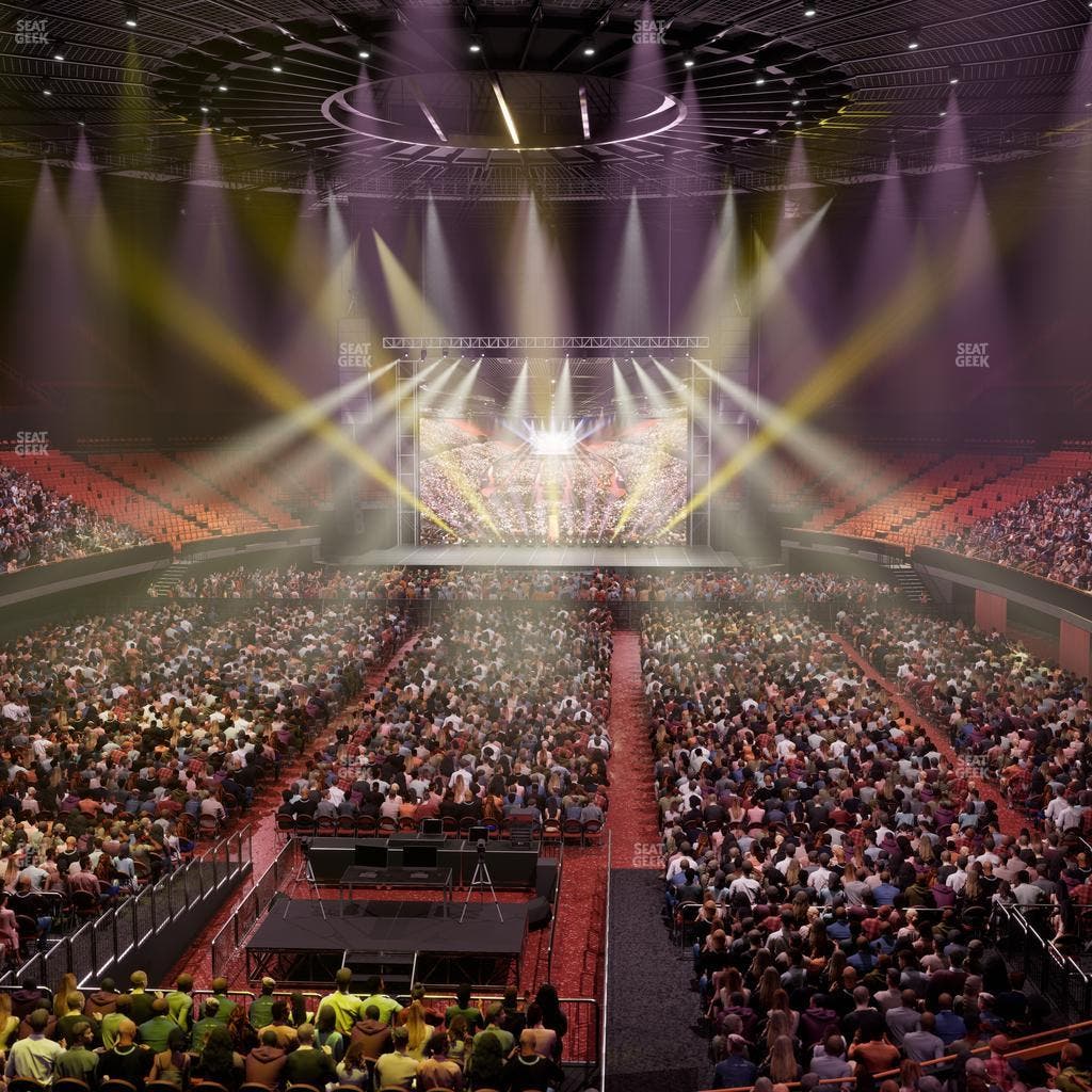 Kia Forum - Section 101 Wc Seat View