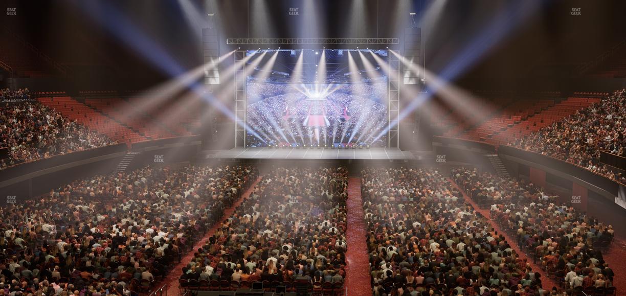 Kia Forum - Section 101 Wc Seat View