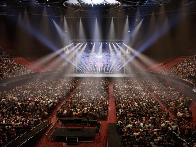 Kia Forum - Section 101 Wc Seat View