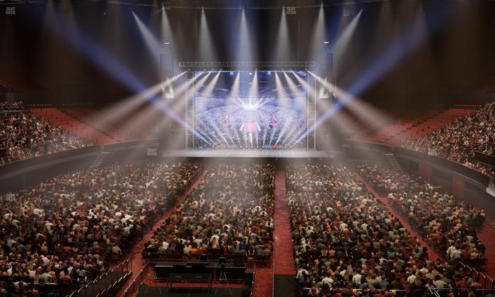 Kia Forum - Section 101 Wc Seat View