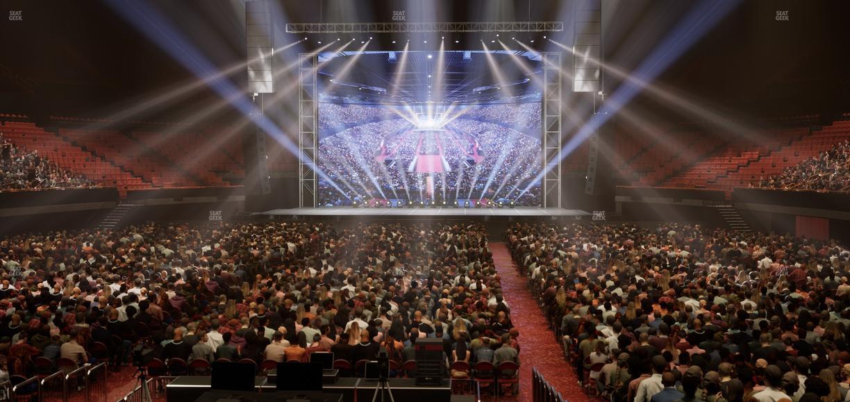 Kia Forum - Section 101 Seat View