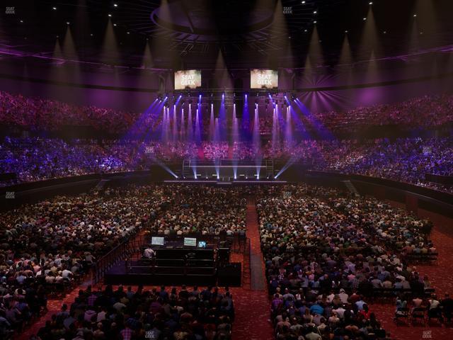 Kia Forum - Section 101 Seat View