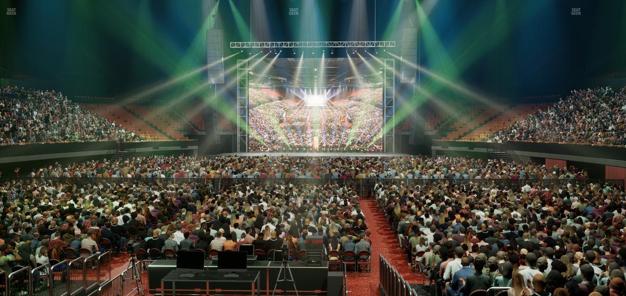 Kia Forum - Section 101 Seat View