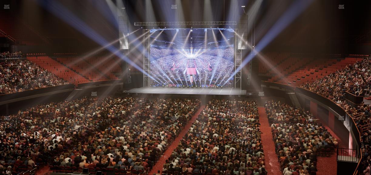 Kia Forum - Section 102 Wc Seat View