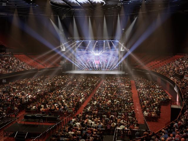 Kia Forum - Section 102 Wc Seat View